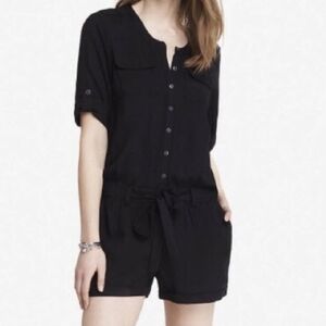 Express Button Front Romper